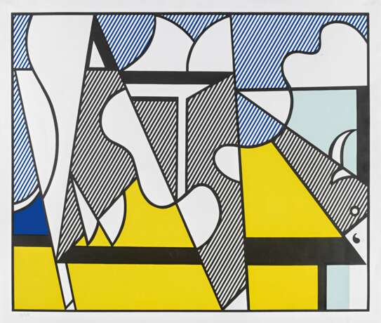 Roy Lichtenstein. Cow Triptych (Cow Going Abstract) - Foto 6