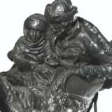 Lanceray, Evgeny Alexandrovich. A VERY LARGE BRONZE GROUP `A PLEASURE RIDE IN A WINTER TROIKA` - photo 4