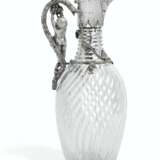 Bolin. A PARCEL-GILT SILVER-MOUNTED CUT-GLASS DECANTER - photo 2