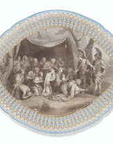 A PORCELAIN TRAY