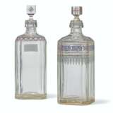 TWO GLASS VODKA DECANTERS - фото 2