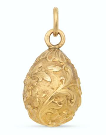 Fabergé. A GEM-SET GOLD EGG PENDANT - фото 2