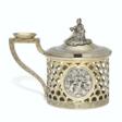 A PARCEL-GILT SILVER TEA-GLASS HOLDER - Auction prices