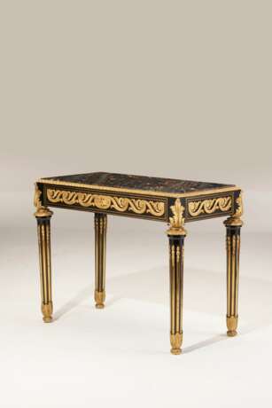 A LATE LOUIS XV ORMOLU-MOUNTED EBONY CENTER TABLE - photo 2