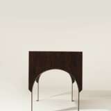 A PALMWOOD WRITING DESK AND CHAIR - photo 3