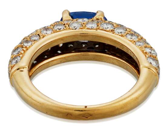 Cartier. CARTIER SAPPHIRE AND DIAMOND RING - фото 4