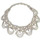 DIAMOND AND WHITE GOLD NECKLACE - Foto 1