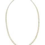 Marcus & Co.. MARCUS & CO. NATURAL PEARL, SAPPHIRE AND DIAMOND NECKLACE - фото 4