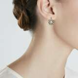 ANTIQUE PEARL AND DIAMOND EARRING - photo 2