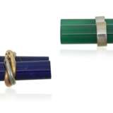 Cartier. CARTIER TWO MULTI-GEM CUFFLINKS - photo 1