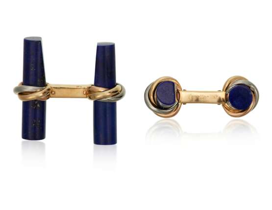 Cartier. CARTIER TWO MULTI-GEM CUFFLINKS - photo 5