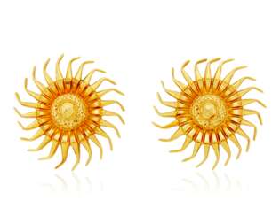 LALAOUNIS GOLD EARRINGS