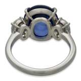 SAPPHIRE AND DIAMOND RING - photo 4