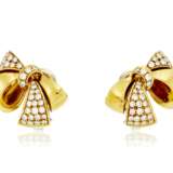 GOLD BOW EARRINGS - photo 1