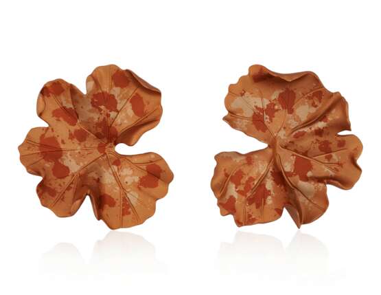 JAR. JAR ALUMINUM 'GERANIUM' EARRINGS - Foto 1