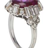 RUBY AND DIAMOND RING - photo 3