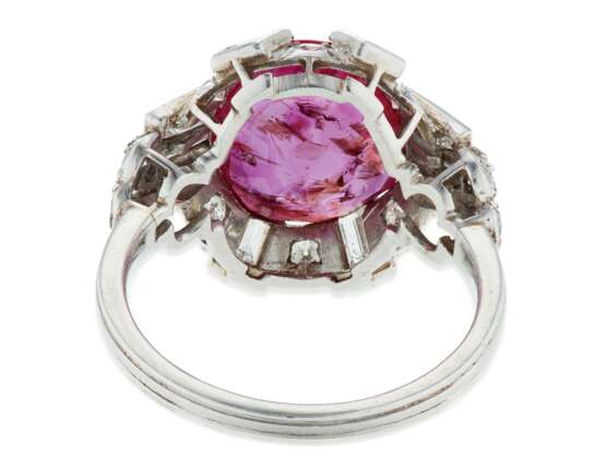 RUBY AND DIAMOND RING - photo 4