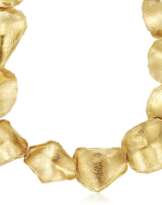 TIFFANY & CO. ANGELA CUMMINGS GOLD ROSE PETAL NECKLACE