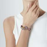 MULTI-GEM AND GOLD BRACELET - фото 2