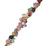 MULTI-GEM AND GOLD BRACELET - фото 3