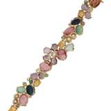 MULTI-GEM AND GOLD BRACELET - фото 4