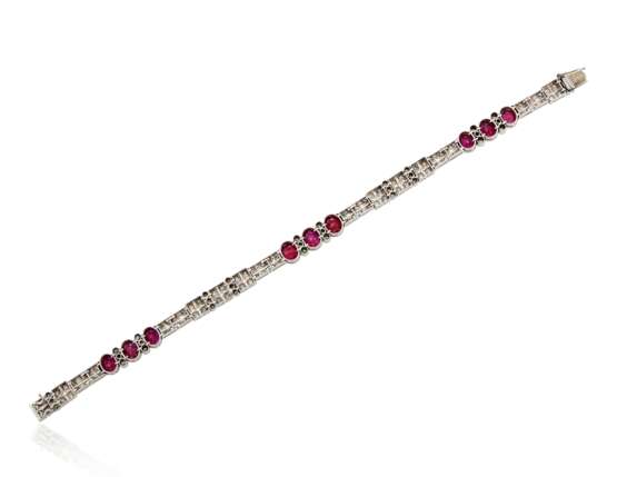 RUBY AND DIAMOND BRACELET - фото 4