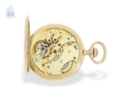 Taschenuhr: Ulysse Nardin Goldsavonnette in exzellentem Erhaltungszustand, geliefert an den Chronometermacher August Ericsson St. Petersburg, ca. 1910 - фото 5