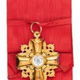 A gold, enamel and glass Order of St Alexander Nevsky, St Petersburg, circa 1820 - фото 2