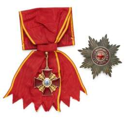The Order of St Anne, Grand Cross set of insignia, St Petersburg, circa 1900-1910