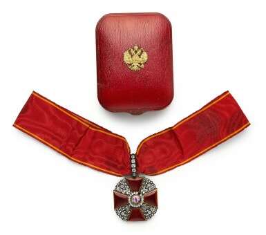 A gold and enamel Order of St Anne, Second Class, St Petersburg, late-19th century - Foto 1