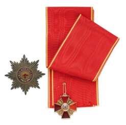 The Order of St Anne, set of insignia, Keibel, St Petersburg, circa 1850