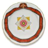 Eight porcelain plates from the service of the order of St Vladimir, Gardner Porcelain Manufactory, Verbilki, 1778-1780 - photo 3