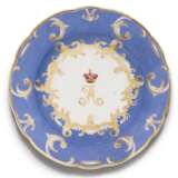 A set of eight porcelain plates from the service of Grand Duke Konstantin Nikolaevich, Imperial Porcelain Factory, St Petersburg, Period of Nicholas I, 1848-1852 - photo 3