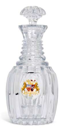A cut-glass decanter from a Banquet Service by the Imperial Glassworks, St Petersburg, 19th century - photo 1