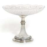 A Fabergé silver and cut-glass tazza, workmaster Stephan Wakeva, St Petersburg, 1904-1908 - photo 1