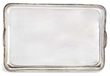 A Fabergé silver two-handled tray, Moscow, 1895 - фото 1
