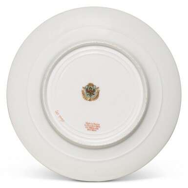 A set of six porcelain dessert plates, Kornilov Brothers Porcelain Factory for Tiffany & Co., St Petersburg, 1900-1917 - photo 5