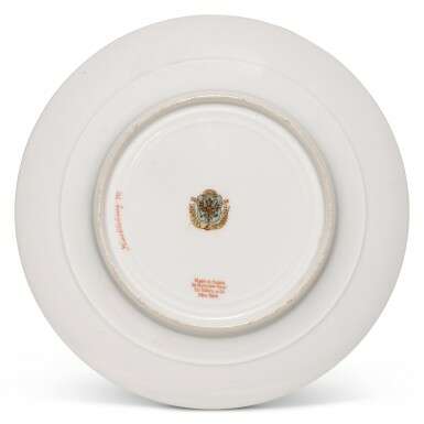 A set of six porcelain dessert plates, Kornilov Brothers Porcelain Factory for Tiffany & Co, St Petersburg, 1900-1917 - фото 9