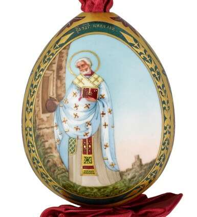 A Porcelain Easter Egg, Imperial Porcelain Factory, St Petersburg, circa 1890 - фото 1