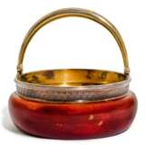 A silver and red lacquer pictorial bowl, Vladimirov, St Petersburg, 1908-1917 - Foto 2
