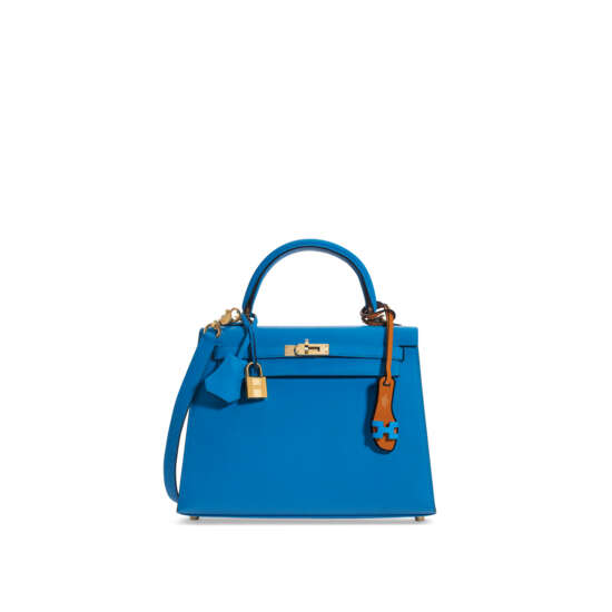 hermes kelly 25 blue frida