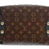 LOUIS VUITTON. A PYTHON & OSTRICH MONOGRAM ÉTOILE EXOTIQUE MM WITH GOLD HARDWARE - Foto 5