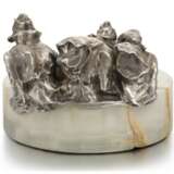 A silver and onyx figural ashtray, 1st Kiev Artel, 1908-1917 - photo 2