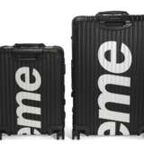 Rimowa X Supreme. A PAIR OF LIMITED EDITION BLACK ALUMINUM SUITCASES - photo 3