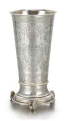 A silver beaker, Sazikov, Moscow, 1873