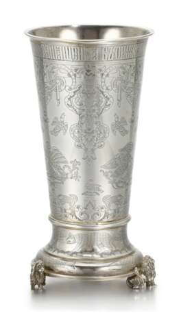 A silver beaker, Sazikov, Moscow, 1873 - Foto 2