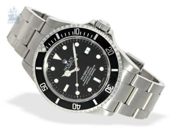 Armbanduhr: gesuchte Taucheruhr, Rolex Sea-Dweller 4000ft, Ref.16600T von 2002, sehr guter Zustand - фото 1