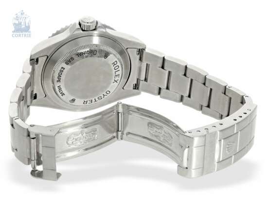 Armbanduhr: gesuchte Taucheruhr, Rolex Sea-Dweller 4000ft, Ref.16600T von 2002, sehr guter Zustand - Foto 8