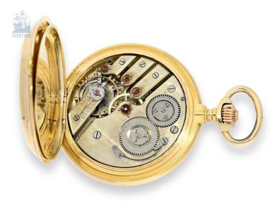 Taschenuhr: sehr seltenes und attraktives Wippen-Chronometer mit Renaissance-Prunkgehäuse, Mugnier & Cie, um 1870 - Foto 6