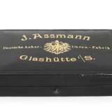 Taschenuhr: extrem seltene Julius Assmann Prunksavonnette Qualität 1A mit 18K Renaissance-Gehäuse, vermutlich Professor Graff Dresden, No.5987, ca. 1880, Box - Foto 5